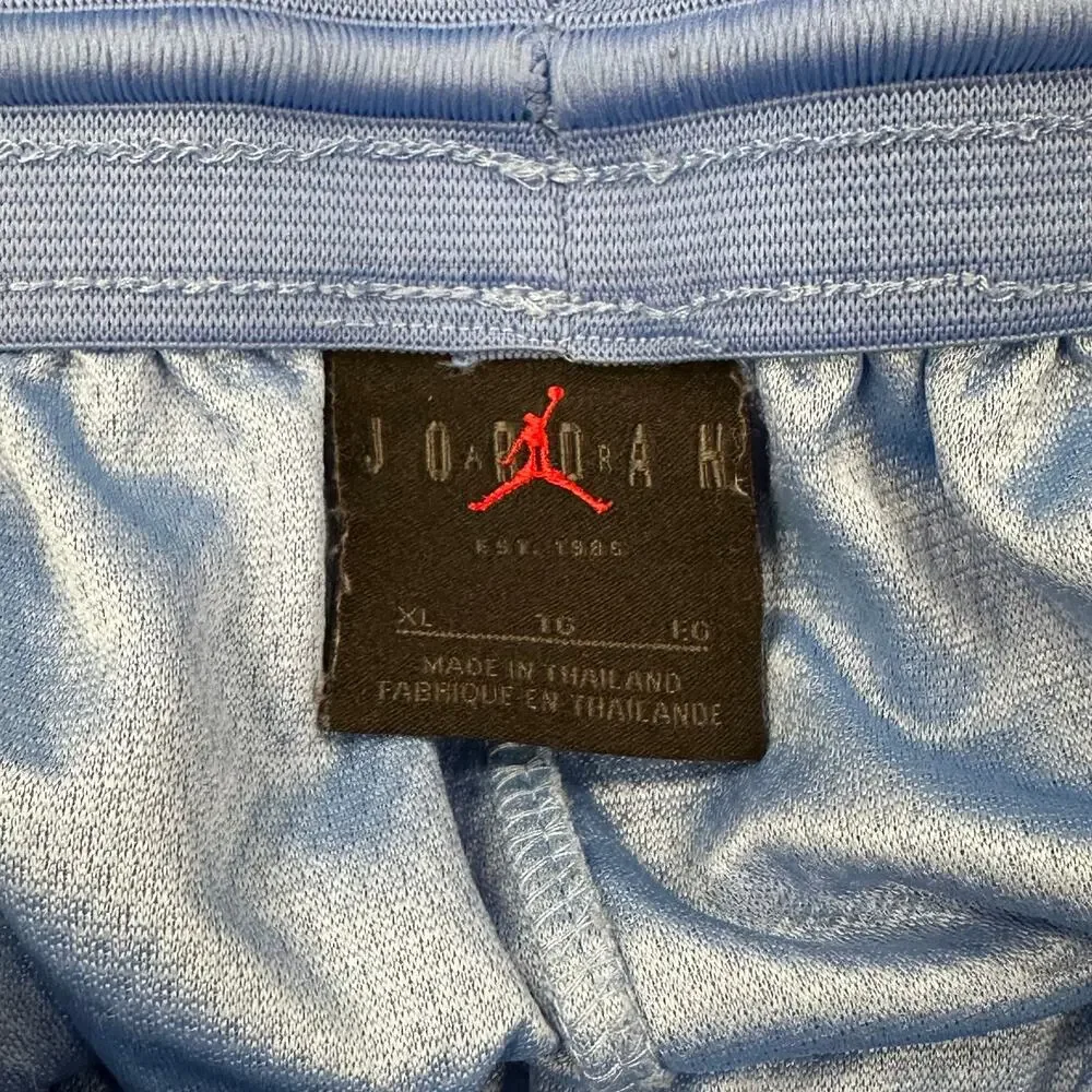 Jordan Brand Carolina Blue North Carolina Tar Heels Knit Shorts sz XL